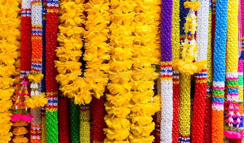 Use of plastic garlands banned