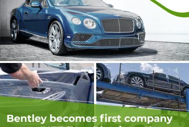 Bentley Motors is the first company to hold a "net zero plastic to nature" certification