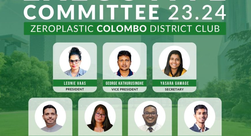 Zero Plastic Movement Colombo District