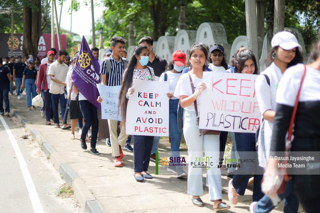 Zero Plastic Walk SIBA Campus