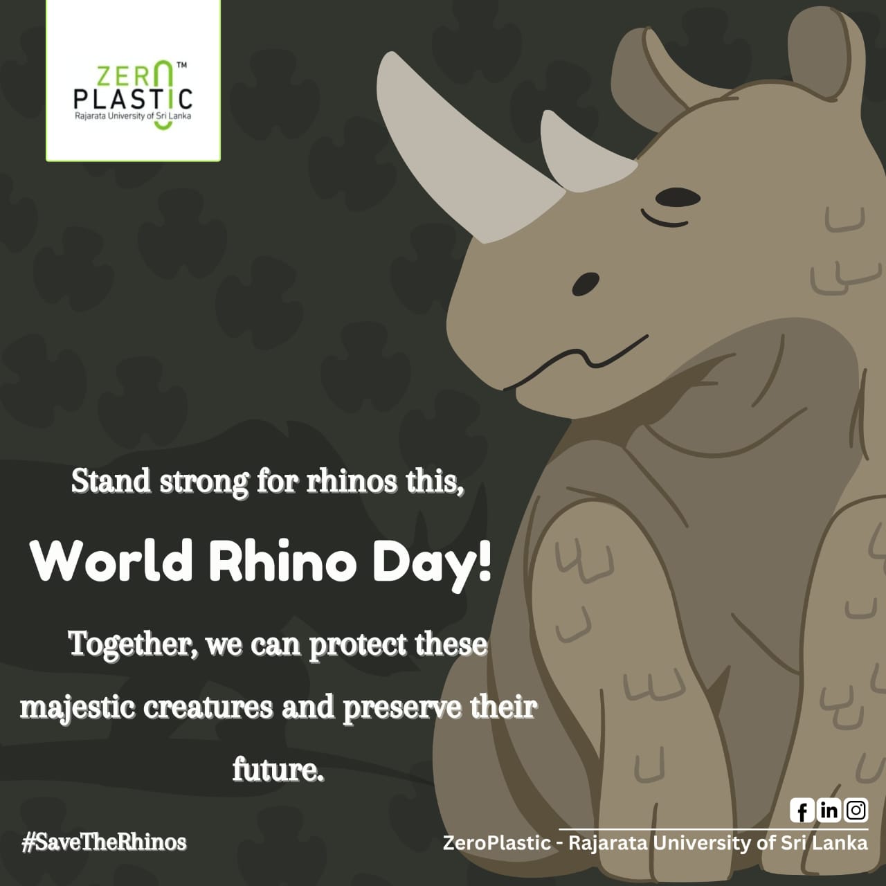 World Rhino Day 🦏🍃