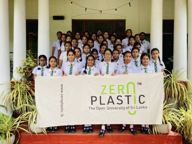 Seethadevi Girls’ College, Kandy to the ZeroPlastic Movement!