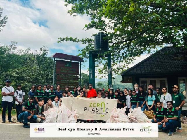 Heel-oya cleanup & awareness drive