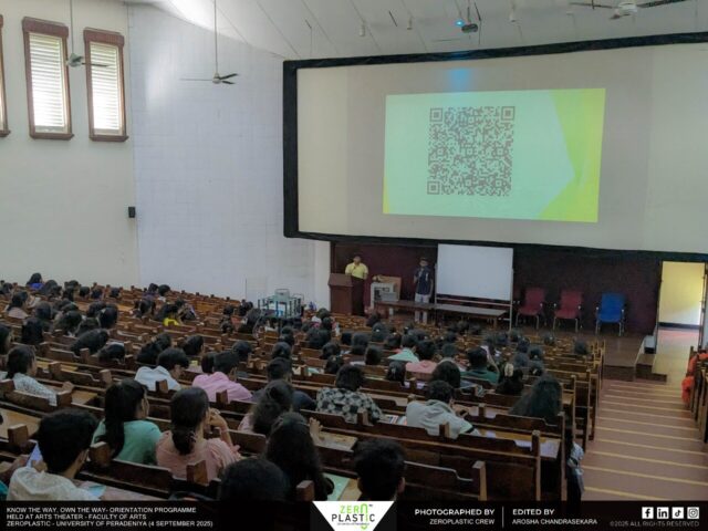 ZeroPlastic University of Peradeniya Inspires the Next Generation of Leaders