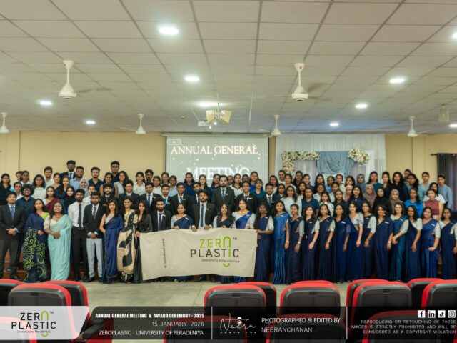 Celebrating Change-Makers: ZeroPlastic University of Peradeniya Awards 2025