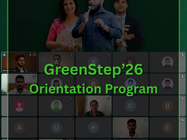 GreenStep’26 Orientation Launches New Generation of ZeroPlastic Volunteers