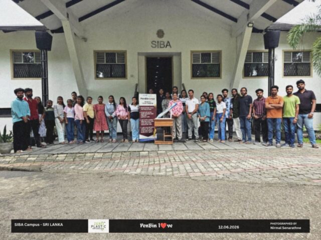 Pen Bin Love at SIBA Campus: Launched June 12 – Yearlong Pen Collection to Refill and Donate to Schools