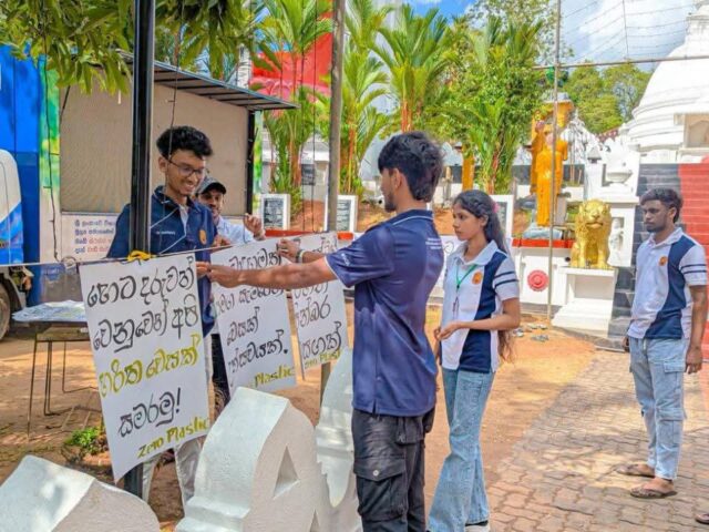 Haritha Dam Ras: ZeroPlastic Club at University of Ruhuna Promotes Plastic Free Vesak