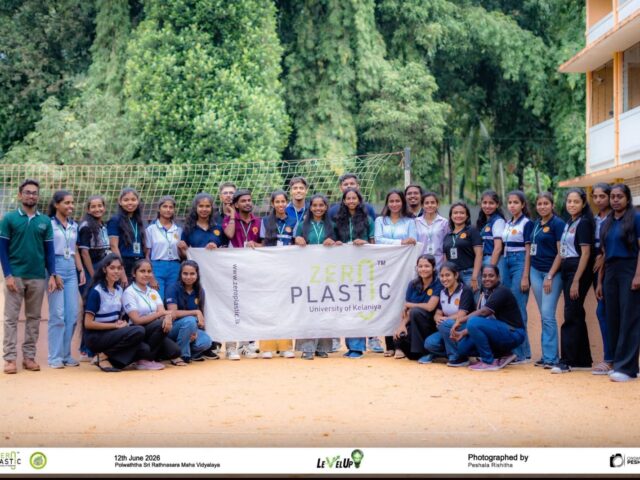 University of Kelaniya Project Level Up Phase 01: Empowering Student Leaders and Launching Beyond the Ink with ZeroPlastic