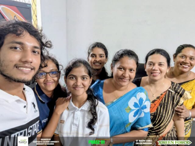 Green Force 2026 Phase 03: University of Colombo and ZeroPlastic Colombo Launch School ZeroPlastic Community at St Josephs Girls School Nugegoda
