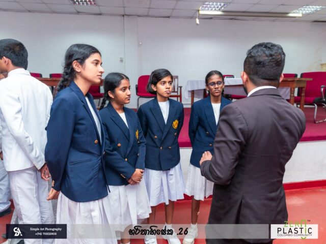 Schools Debate Plastic Free Futures at හරිතාභිෂේක’26