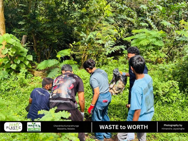 Waste to Worth: Community Cleanup by ZeroPlastic CINEC Campus and Sisili Hanaro EnCare in Malabe