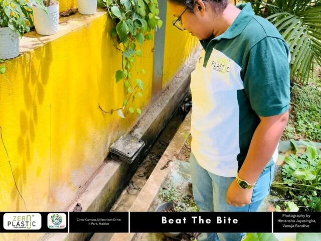 ZeroPlastic CINEC Campus Launches Beat the Bite Dengue Prevention Cleanup
